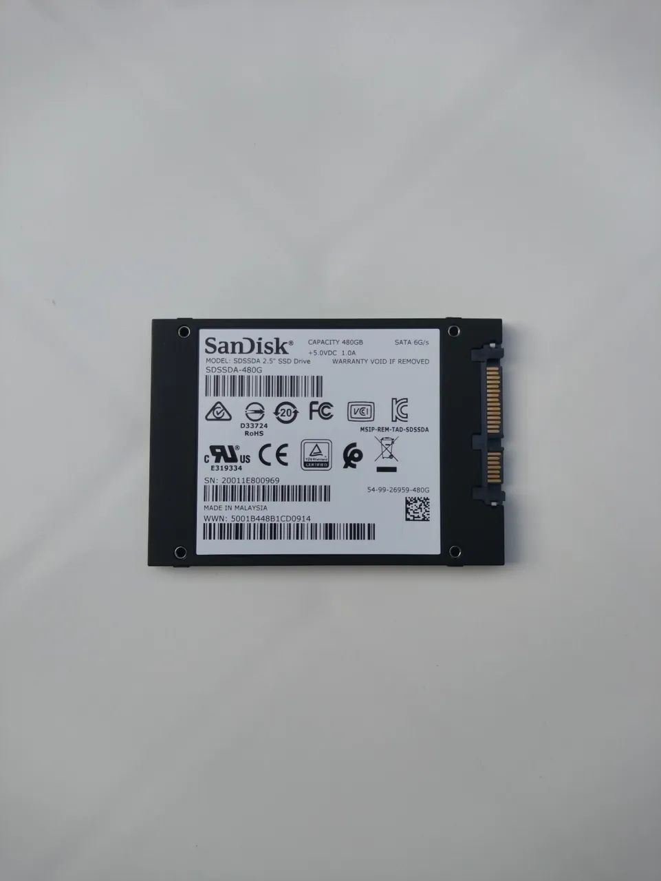 SanDisk SSD 480 GB404871388249477121