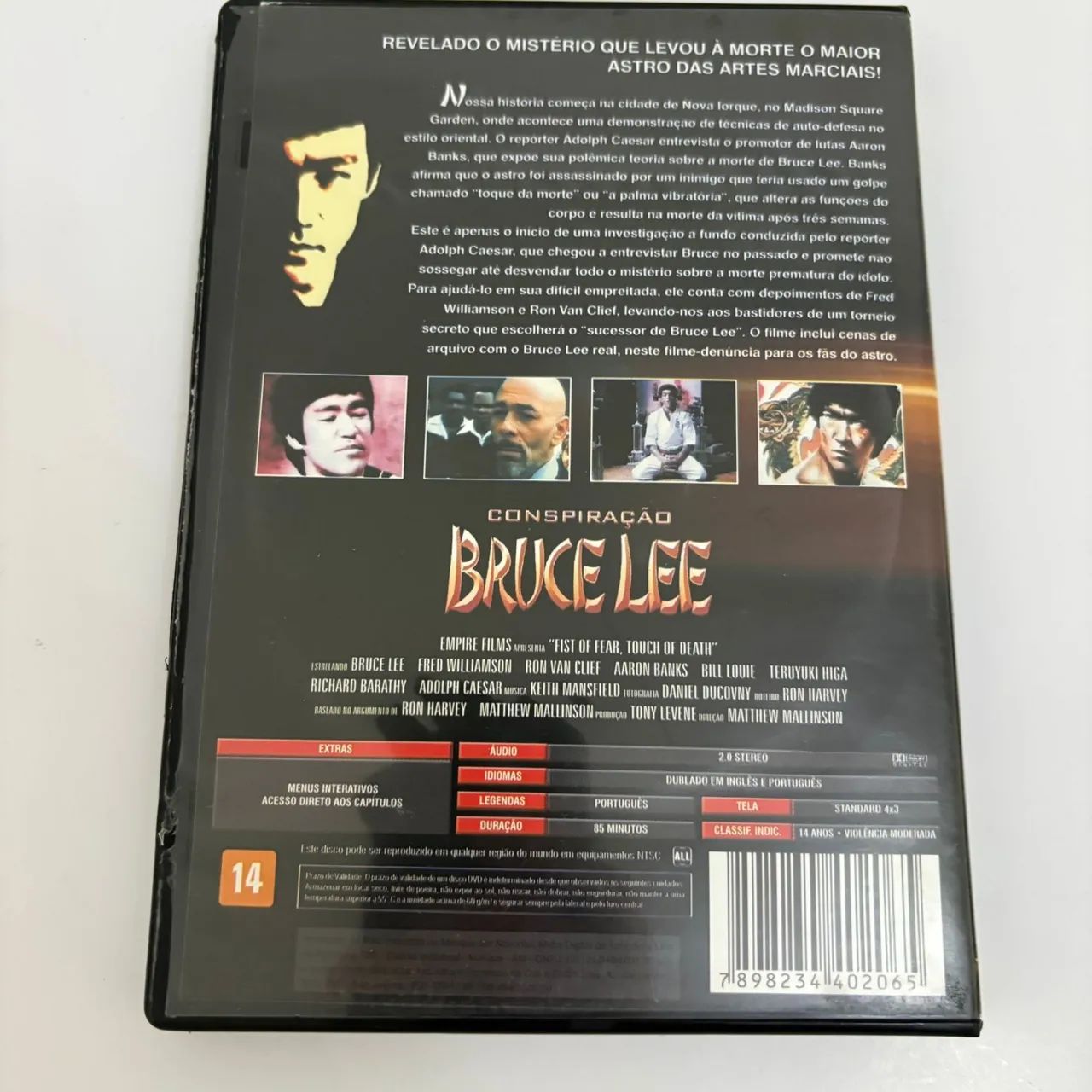 Dvd Conspiração Bruce Lee Edição Limitada - Foto 3