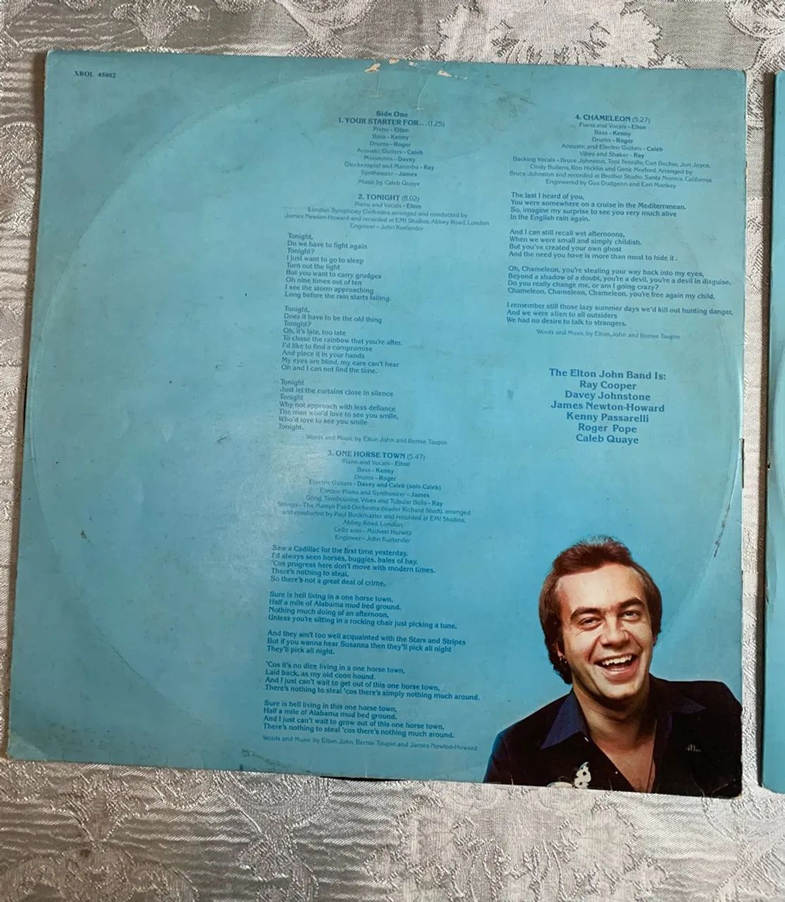 LP Duplo Elton John - Blue Moves - 1976 - The Rocket Record