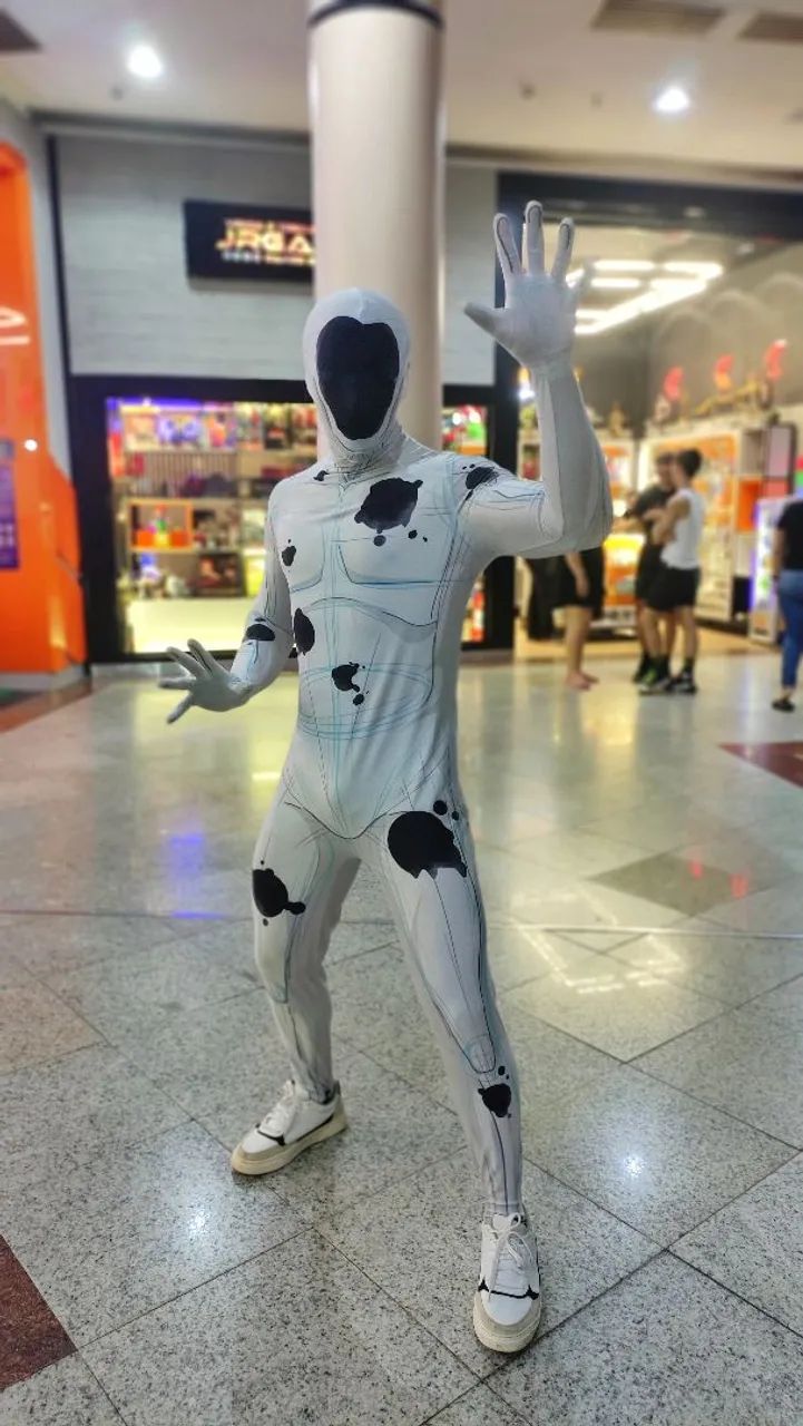Cosplay mancha spot aranha verso