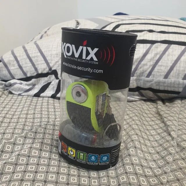 trava disco freio moto korvix novo