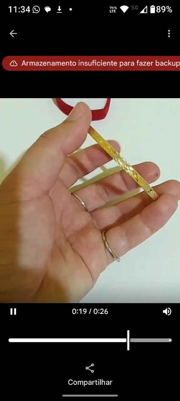 Bracele em ouro  - Foto 2