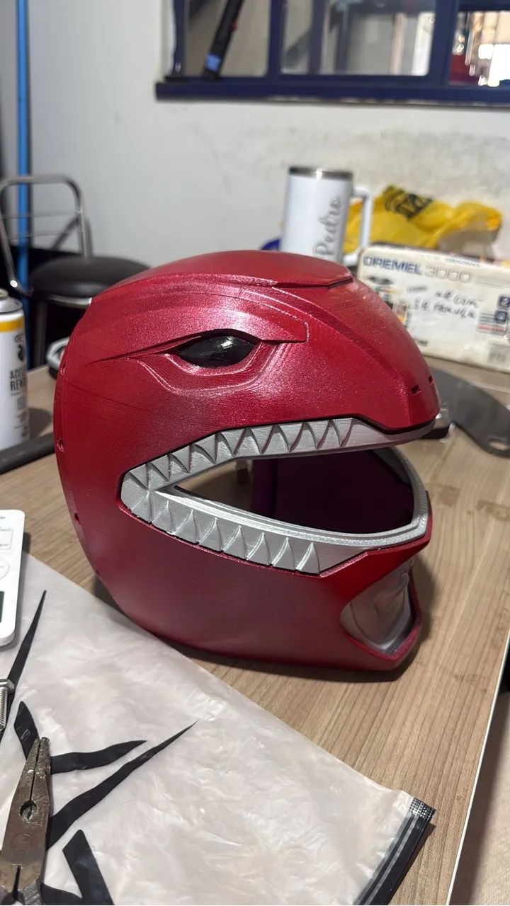 Capacete power ranger - Foto 2
