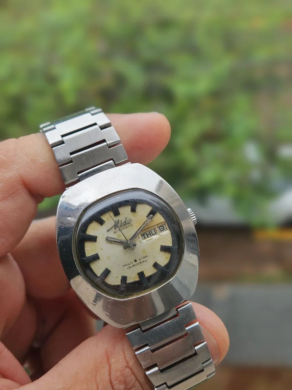 Relógio Mido Multstar Datoday Automático Vintage  - Foto 4