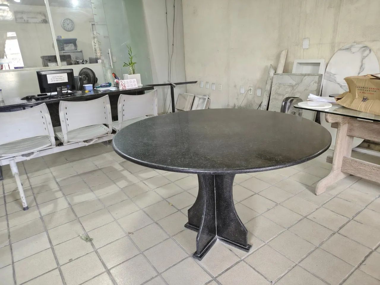 Mesa em granito preto  - Foto 5