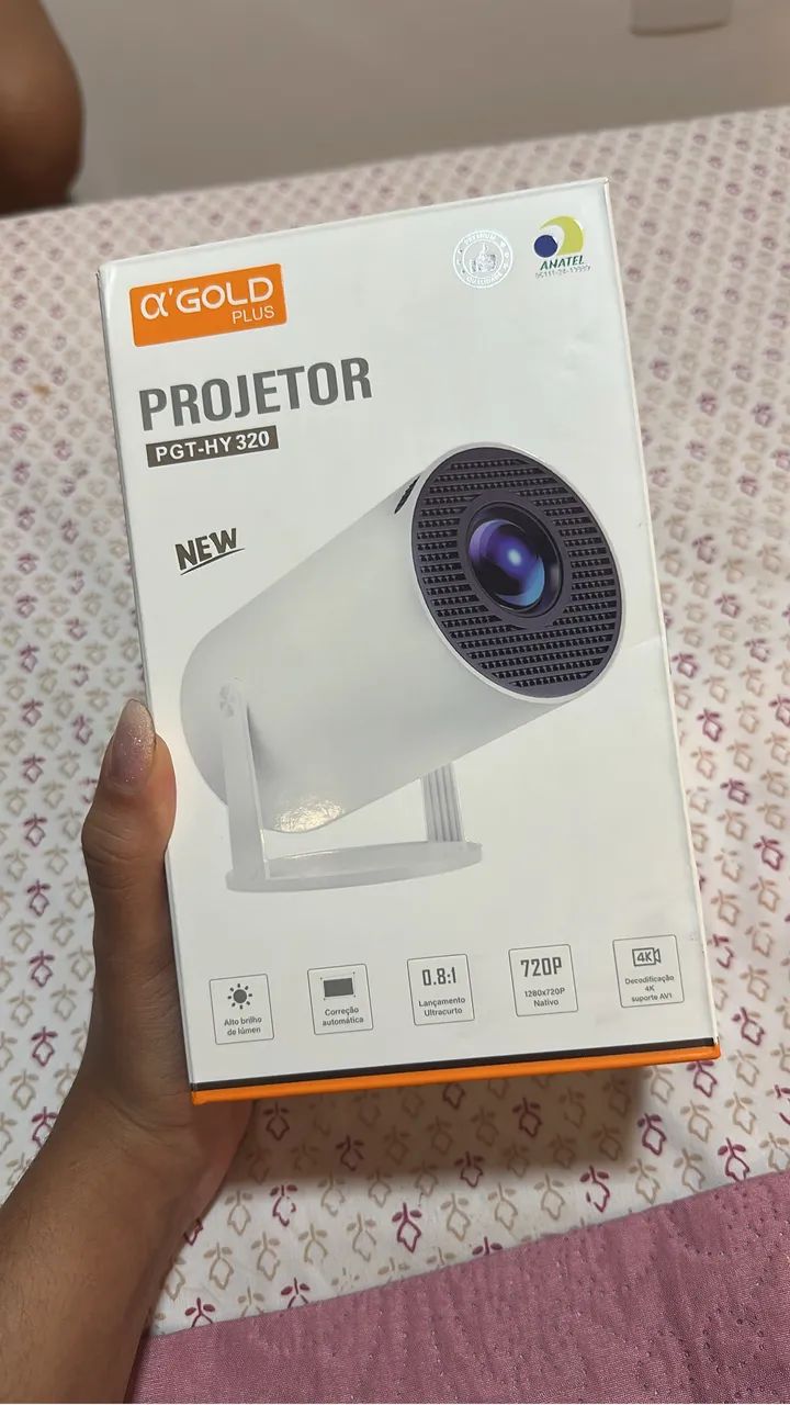Projetor Android portátil 