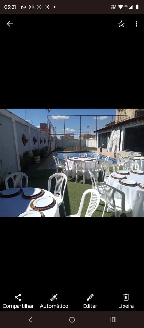 Espaço para festas - Campo Grande - Chácara Cahoeira  - Foto 5