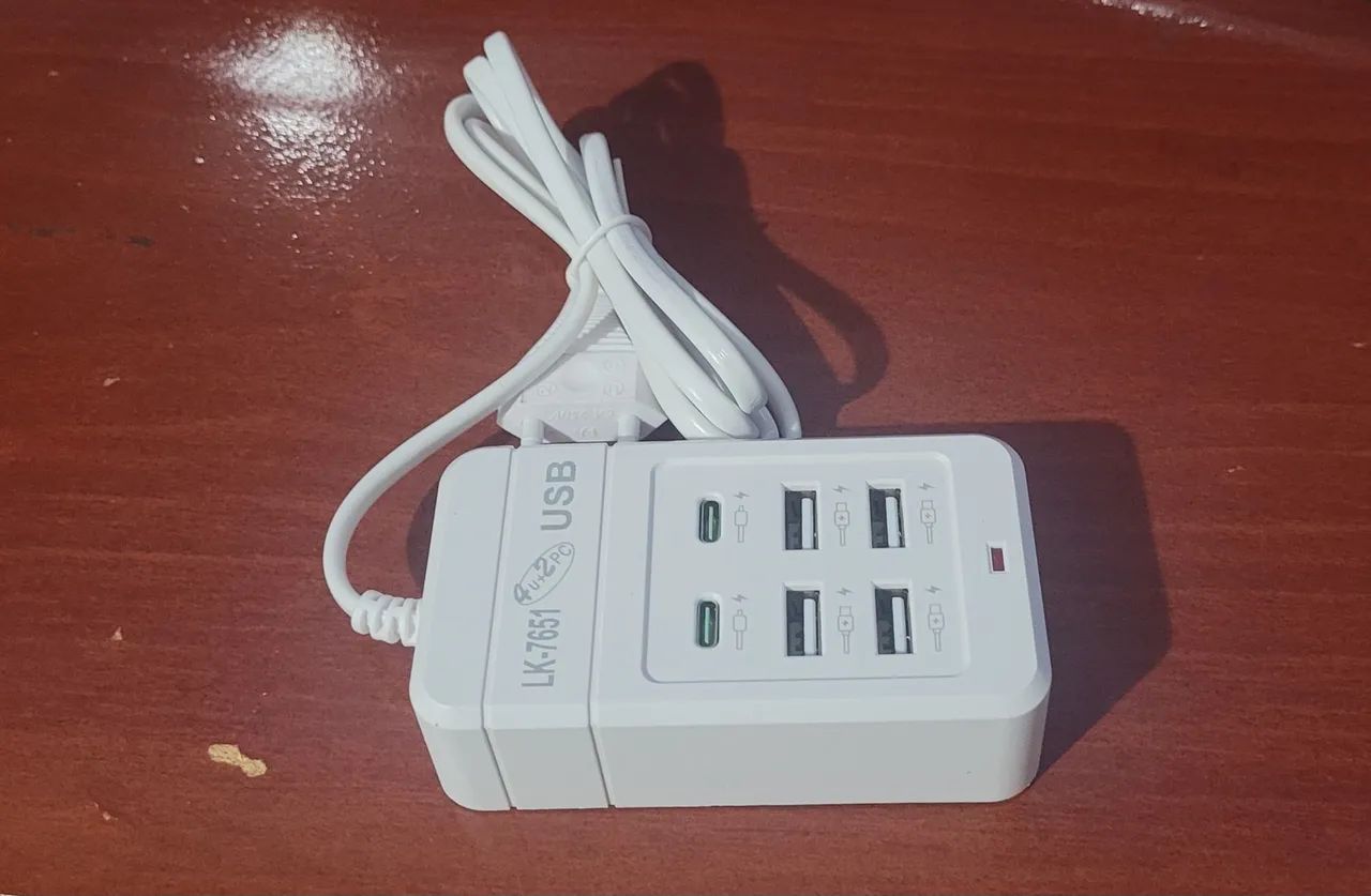 TOMADA USB PARA CARREGAMENTO LUATEK - Foto 2