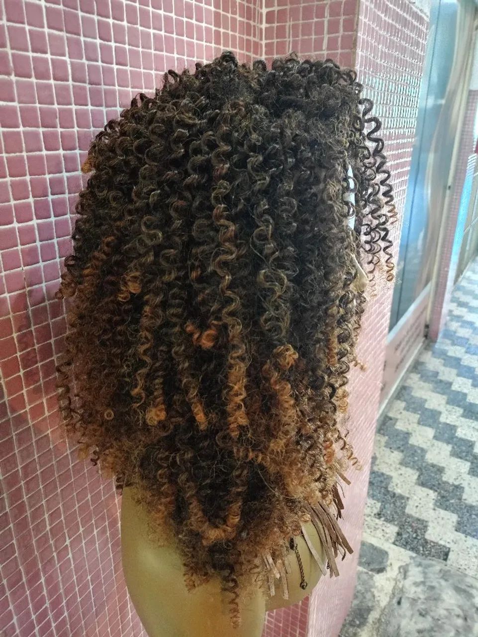 Wig bio fibra celada volumosa  - Foto 5