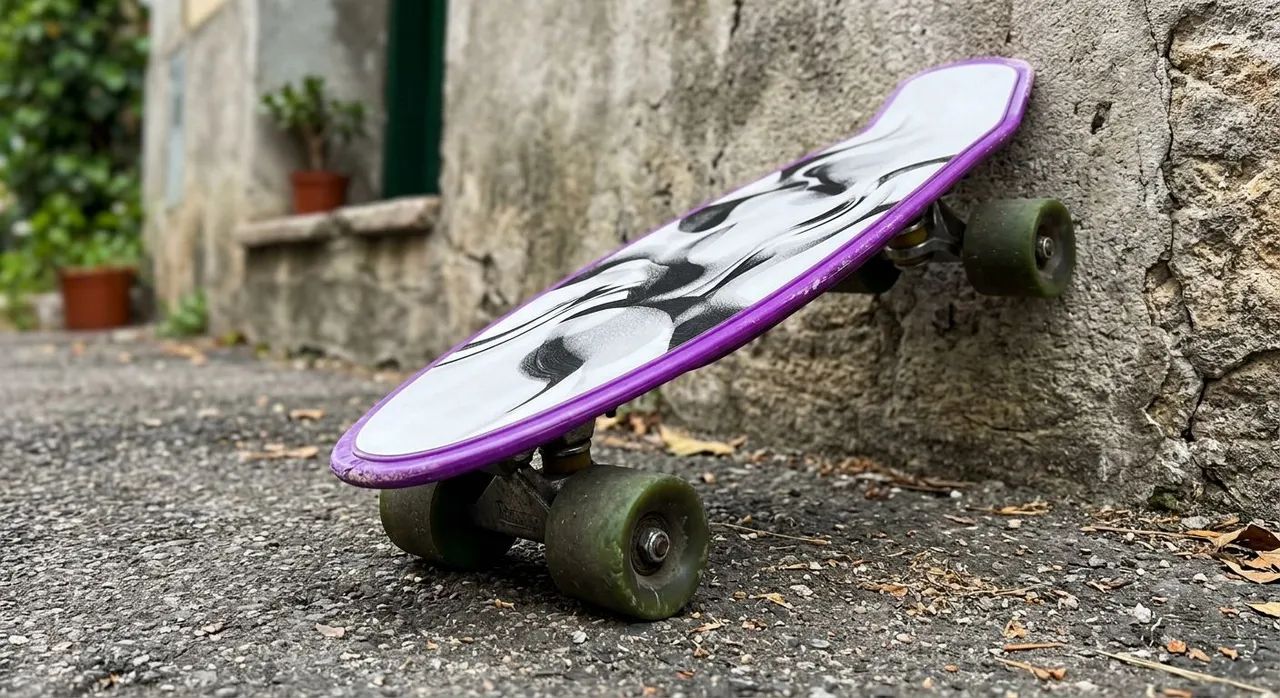 Skate penny board 22" Roxo