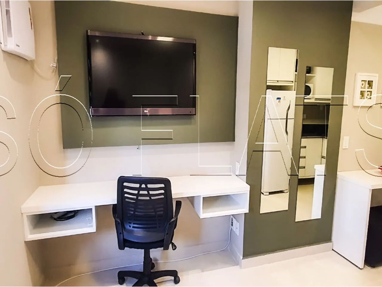 Flat QI Inteligence para venda com 24m², 01 dormitório e 01 vaga de garagem - Foto 4
