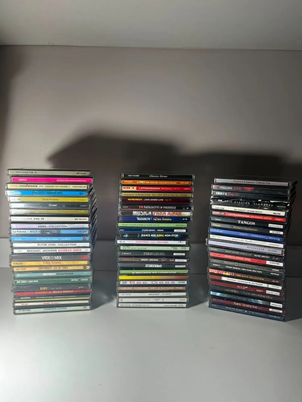 Kit 68 CD's Internacional: Rock, Disco, Pop e outros