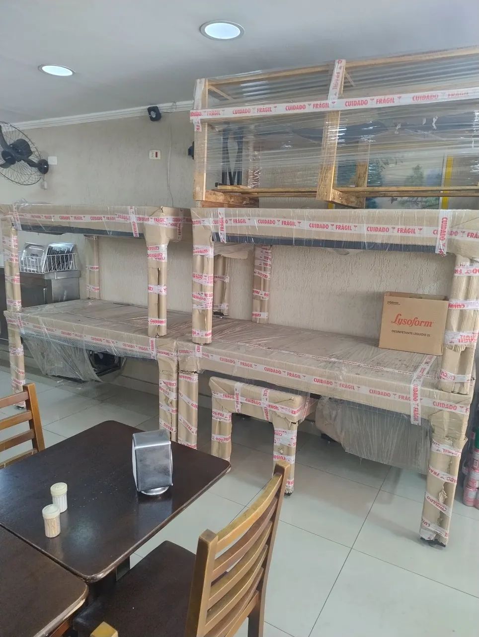 Buffet termoelétrico para restaurante 