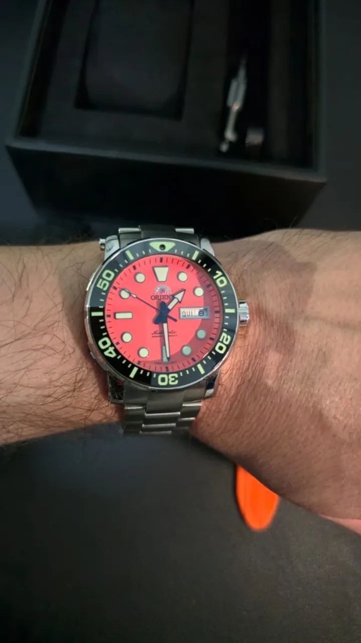 Relógio ORIENT Automático Poseidon F49SS014 O1SX