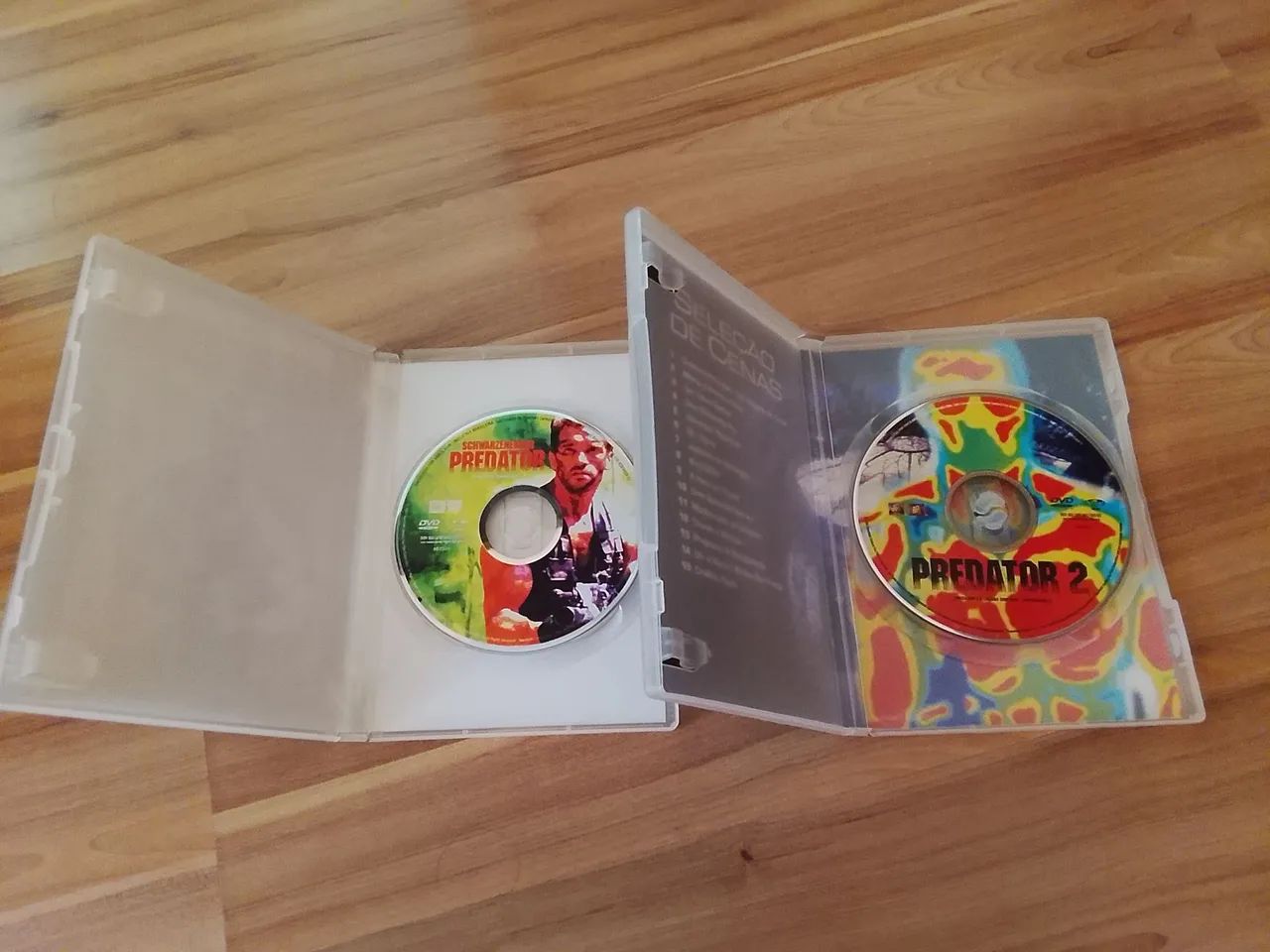 Vendo 2 DVDs: O Predador e Predador 2 A Caçada Continua. Usado, original em ótimo estado! - Foto 3