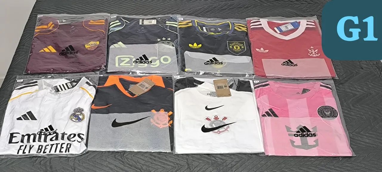 Camisas Times e Seleções Importadas, G1