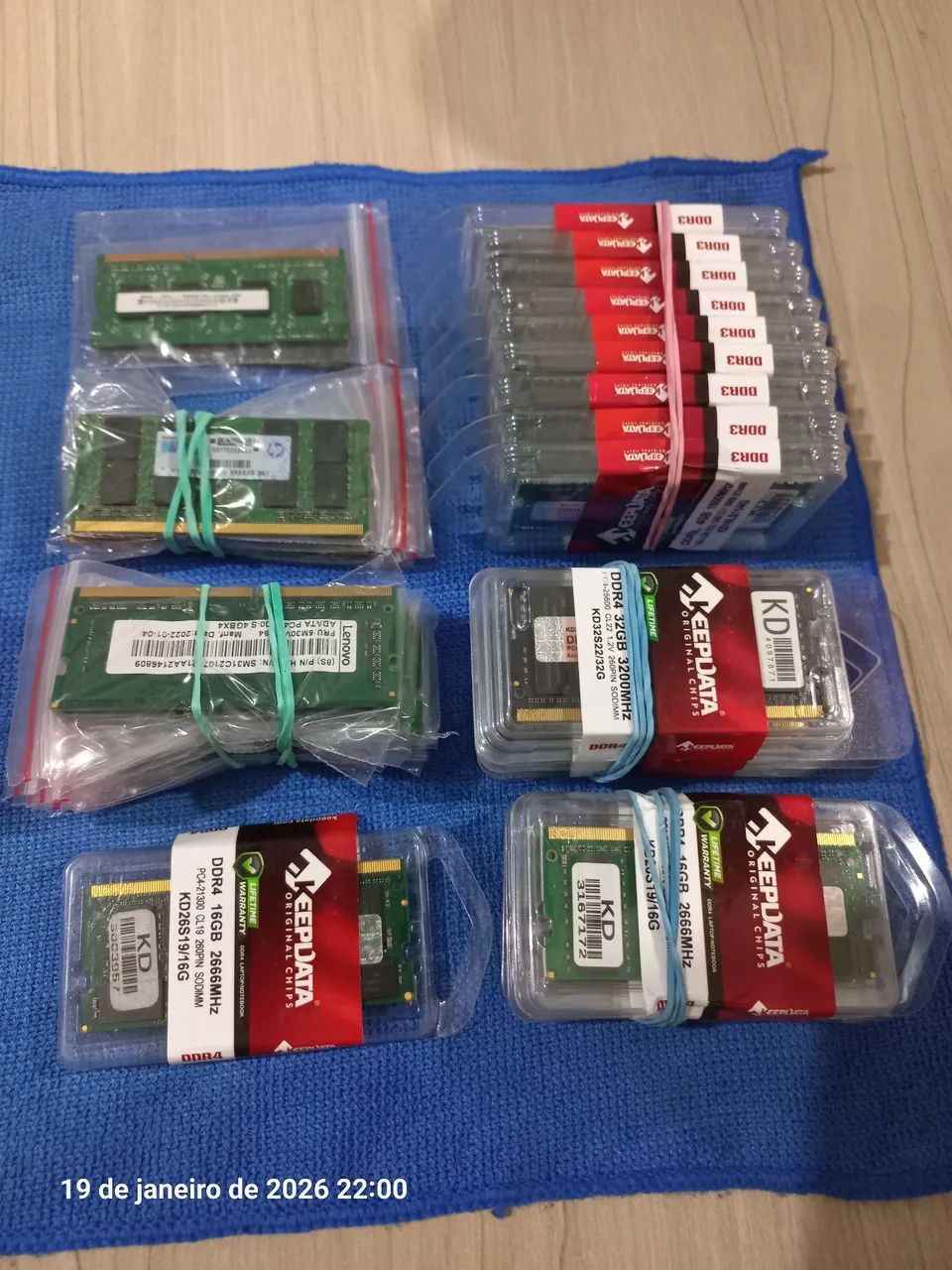 Memoria para notebook variadas ddr3/ddr4