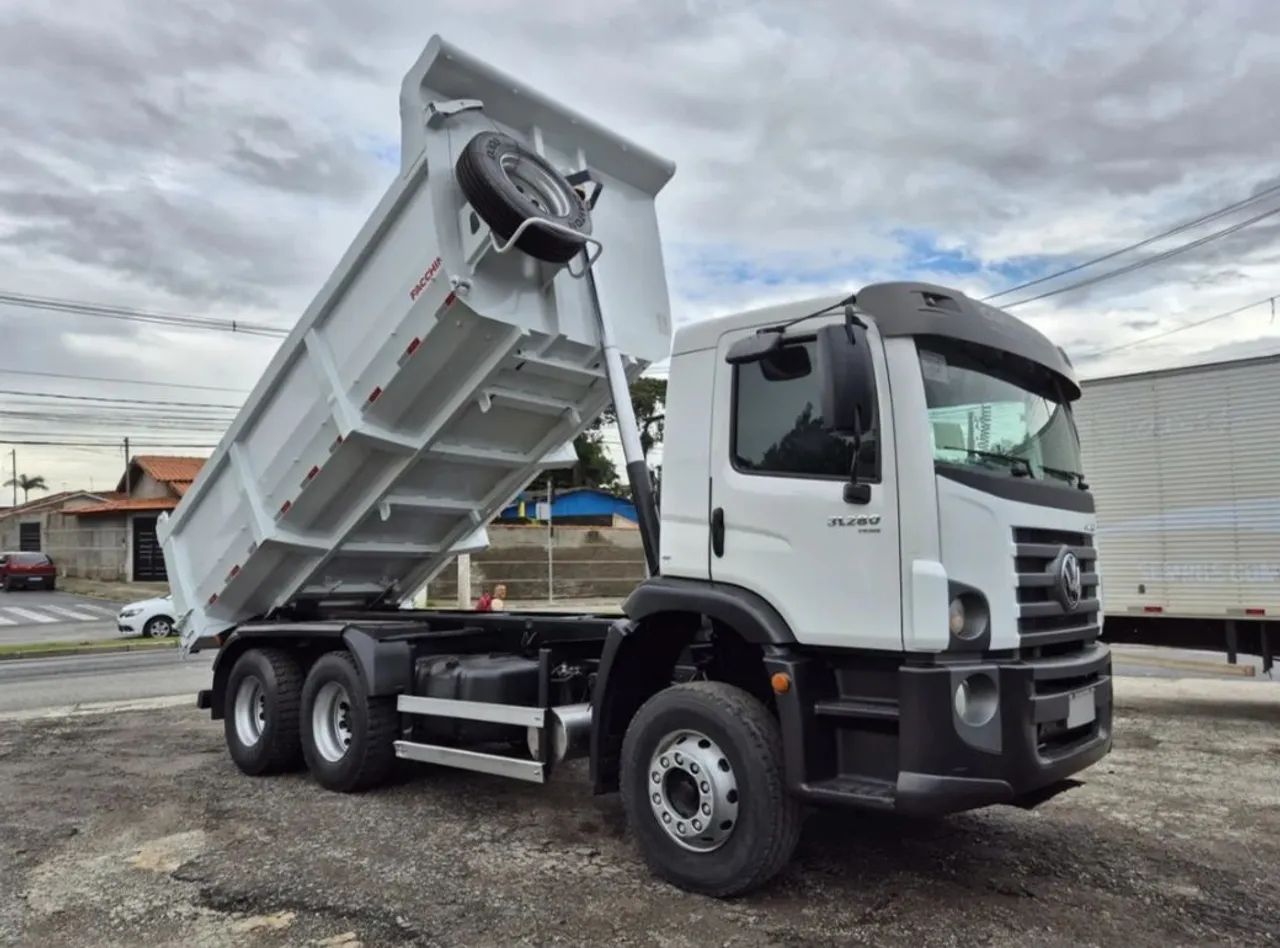 VW 31280 Traçado Com Caçamba de 12m3 - Ano 2016 - Foto 4