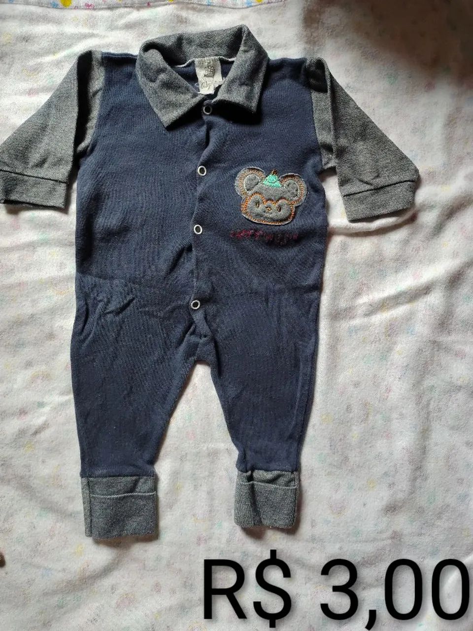 Macacão bebê menino  - Foto 3