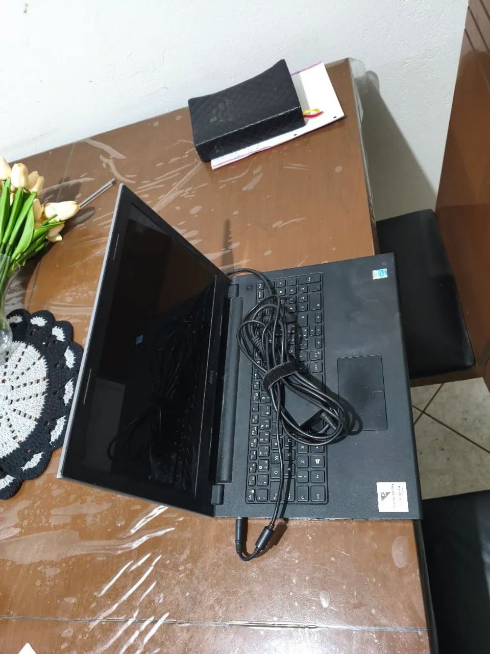 Notebook Dell sem bateria (funciona normalmente no carregador) - Foto 5