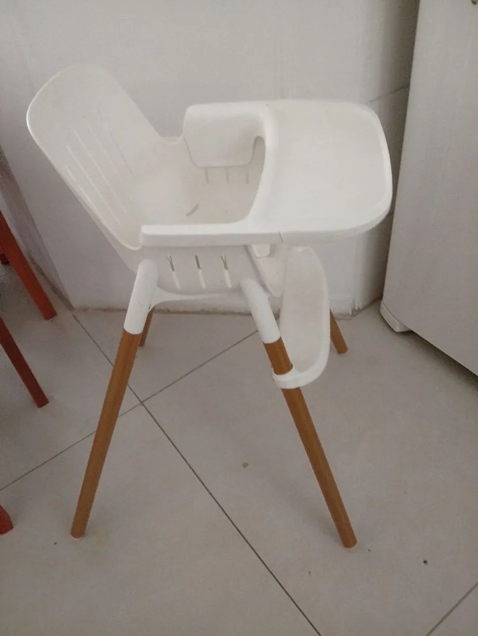 Cadeira de alimentação Burigotto com cinto - Foto 3