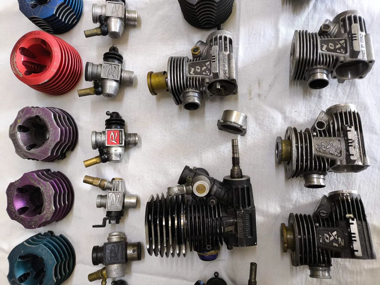 Lote peças motores Nitro Pro alta performance automodelo  - Foto 4
