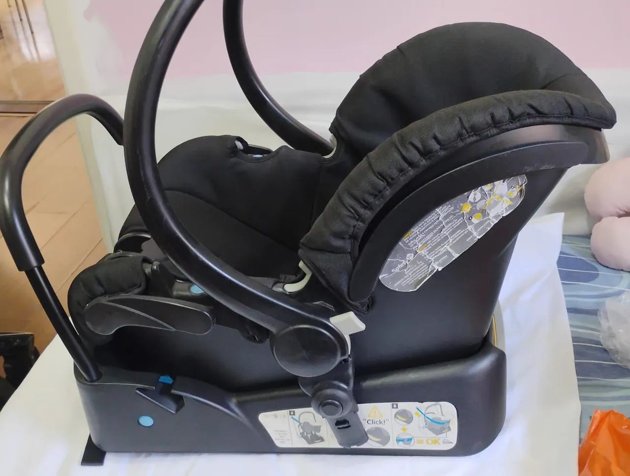 Bebê conforto com base safety  - Foto 2