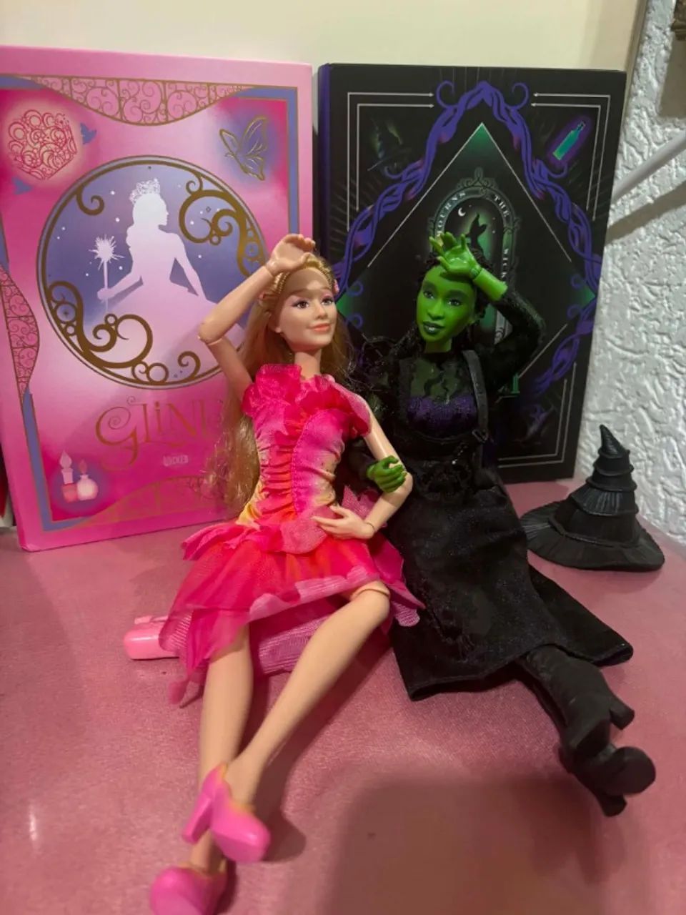 Bonecas Wicked Glinda e Elphaba + Diários 