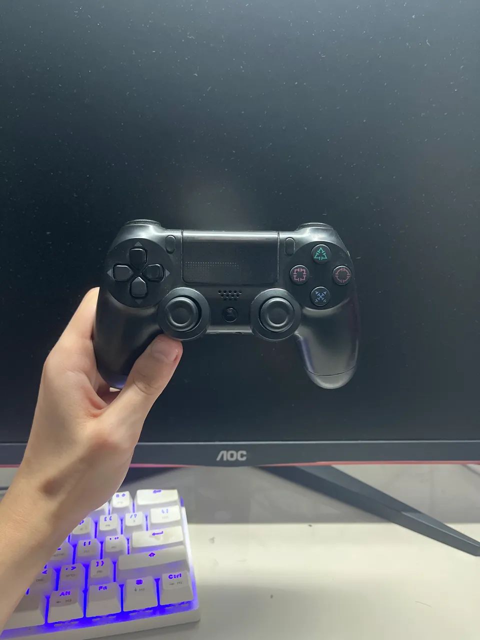 CONTROLE DE PS4 PARA PC E CONSOLE