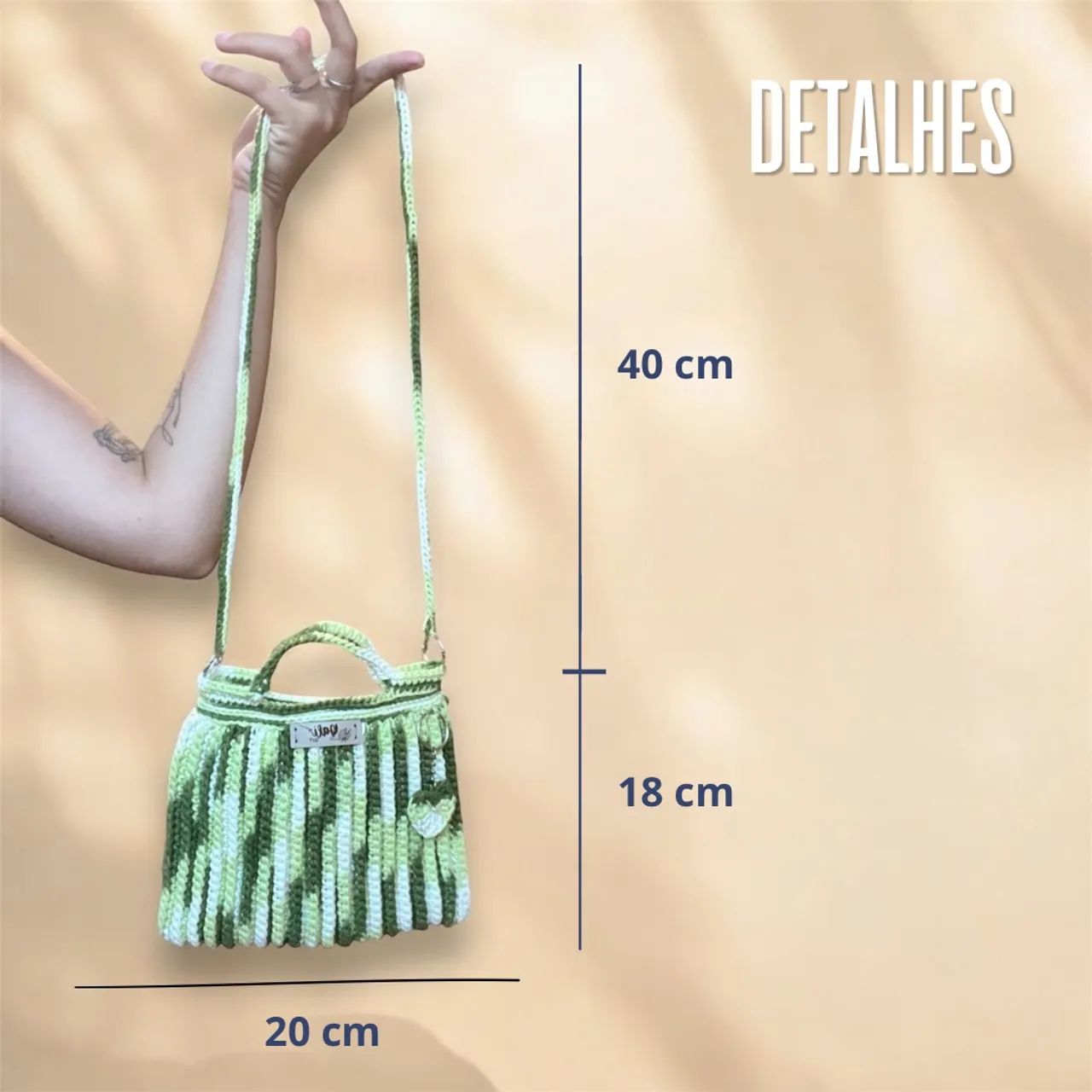 Bolsa de Crochê - Foto 2