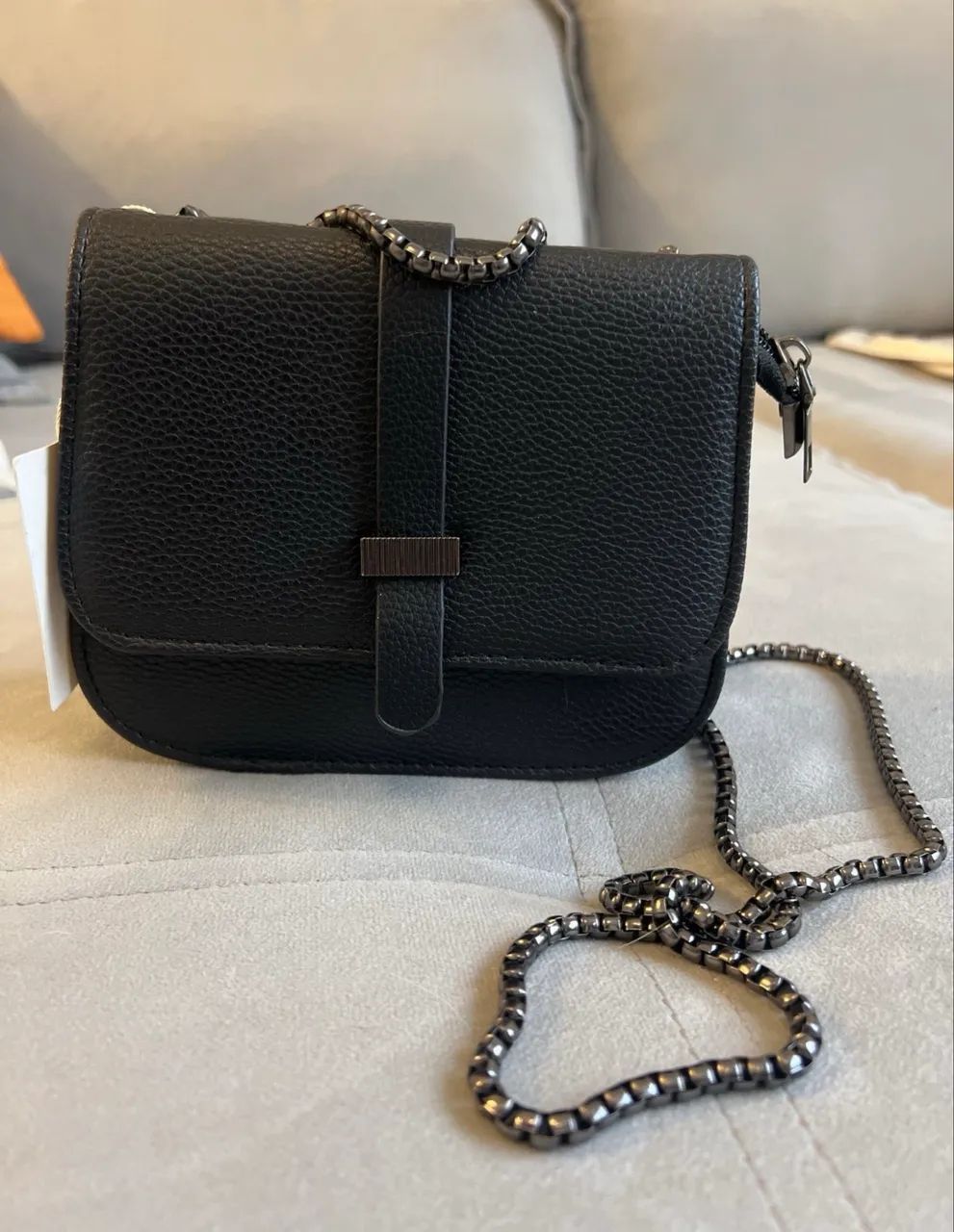 Bolsa preta transversal nova