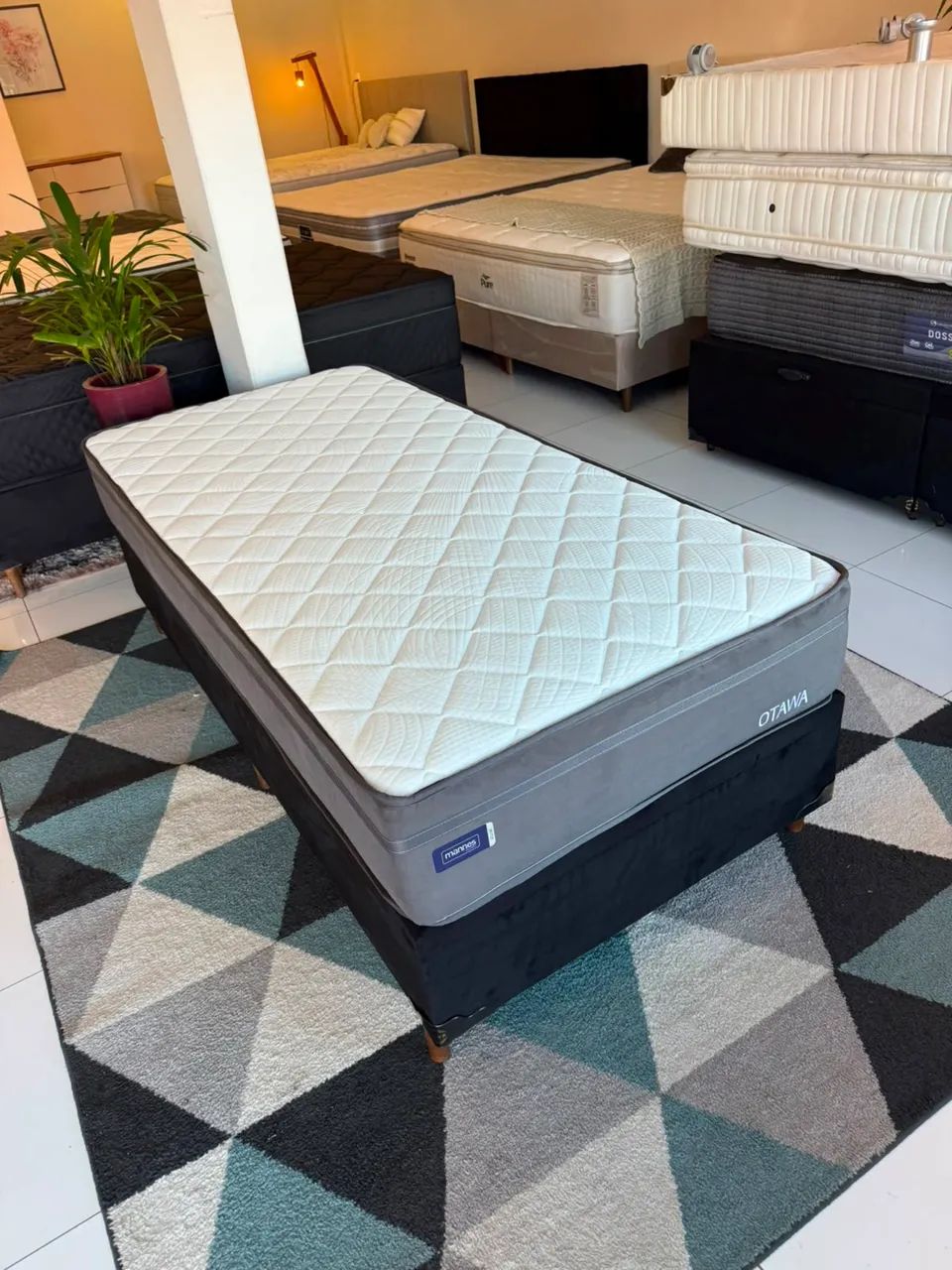 Cama Box Solteiro MANNES NOVA  - Foto 3