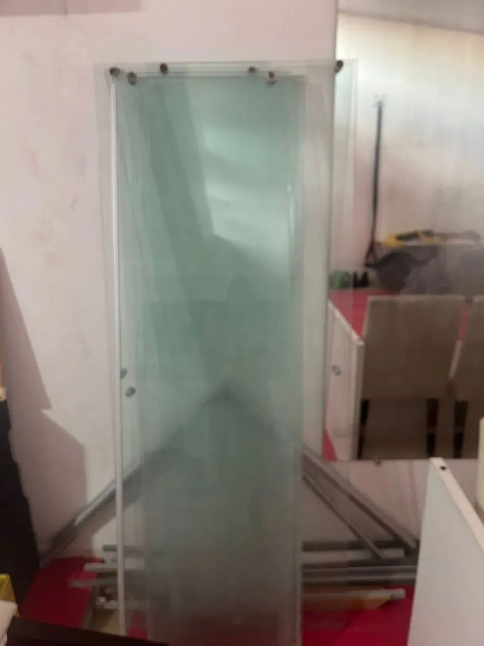 2 boxes de banheiro/ 6 folhas de vidro  - Foto 2