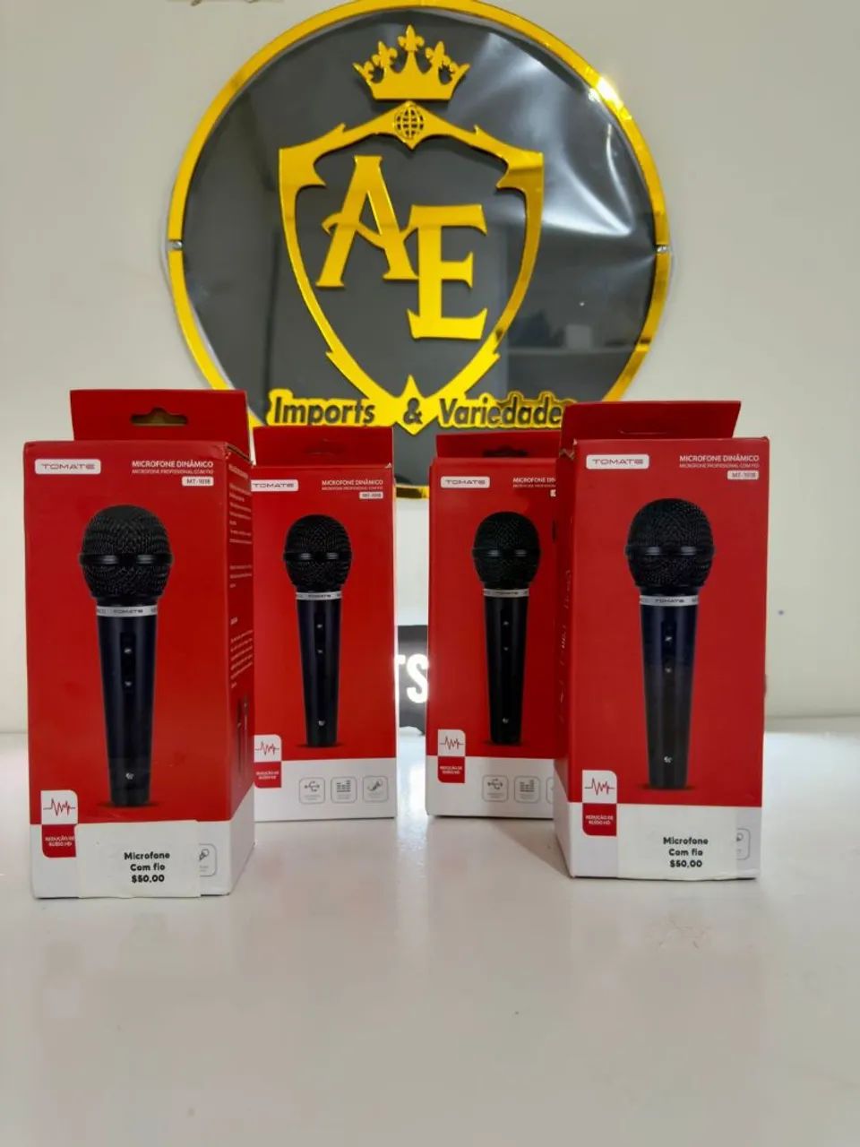 Microfone Dinâmico com fio  - Foto 2