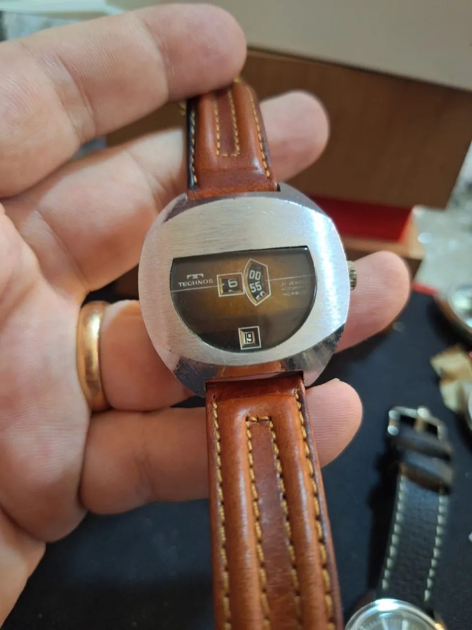 RELÓGIO Technos Jumper Suíço Automático  
