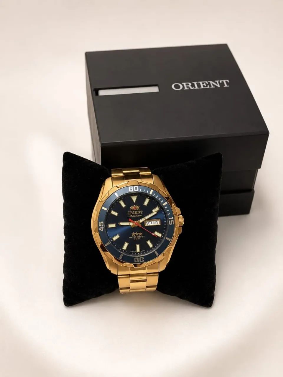 orient três estrelas AUTOMÁTICO ref.469gp878f