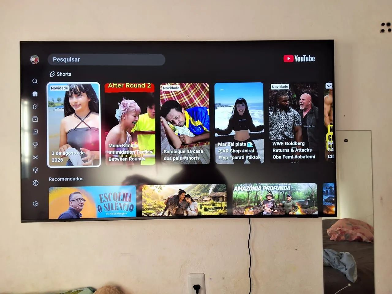 Vendo televisão nova Samsung 65 polegadas  - Foto 2