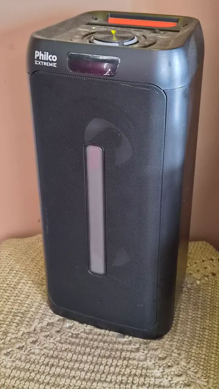 Caixa de Som Philco Extreme Bluetooth com LED - Foto 2