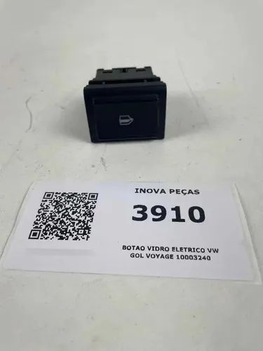 Botao Vidro Eletrico Vw Gol Voyage 10003240 Preto