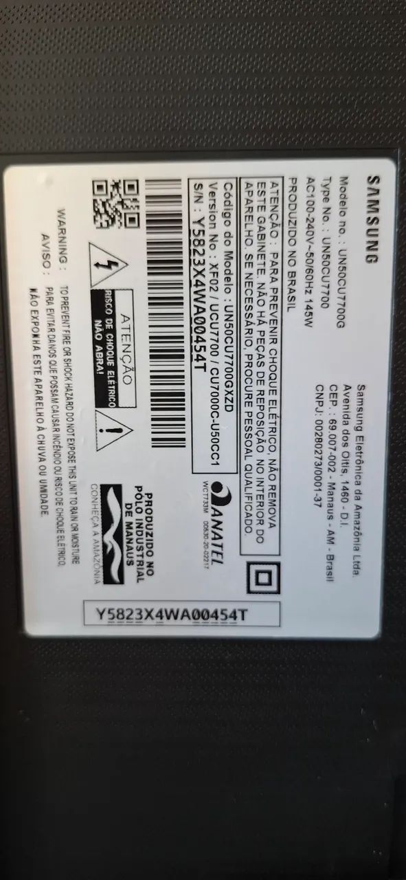 TV  Crystal UHD CU7700