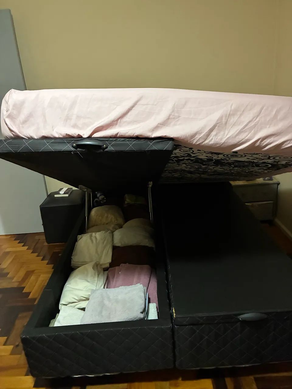 Cama Box Casal com Baú + Colchão + Cabeceira - Foto 5