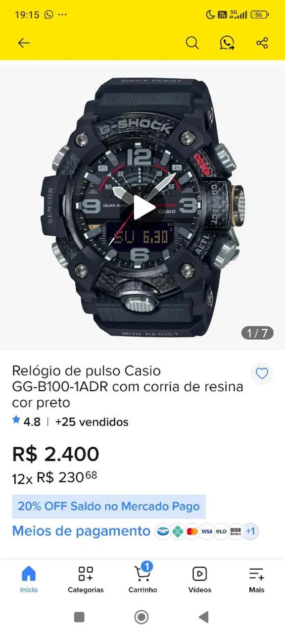 G Shock original Novo - Foto 5