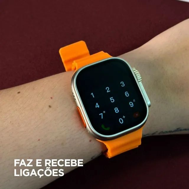 Smartwatch N11 Ultra 2.01" Estilo Robusto, Chamadas Bluetooth e Funções Inteligentes - Foto 5