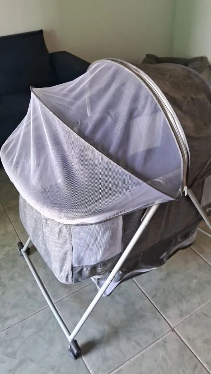 Berço para bebê Moisés portátil, até 15kg  - Foto 4