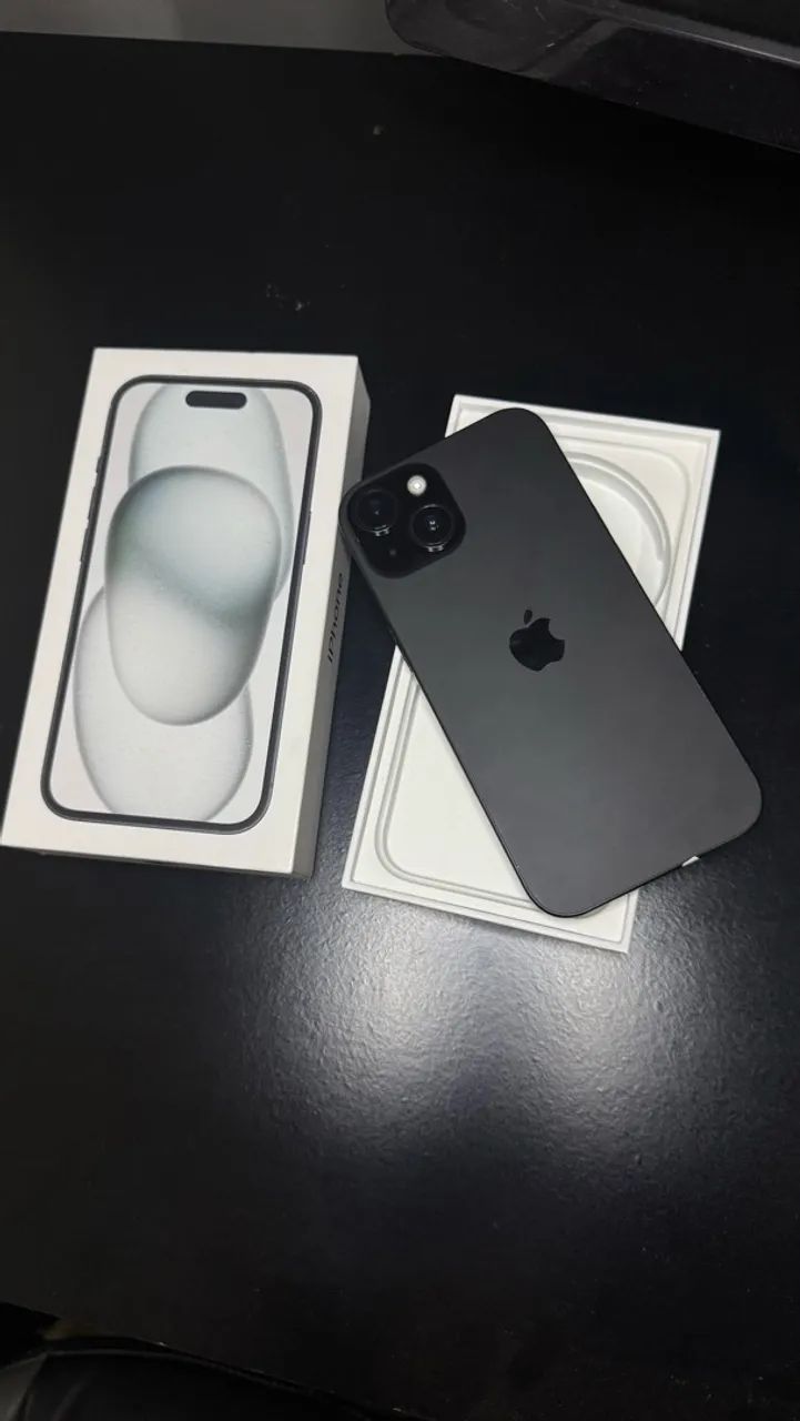 iPhone 15 128gb Preto Todo original 