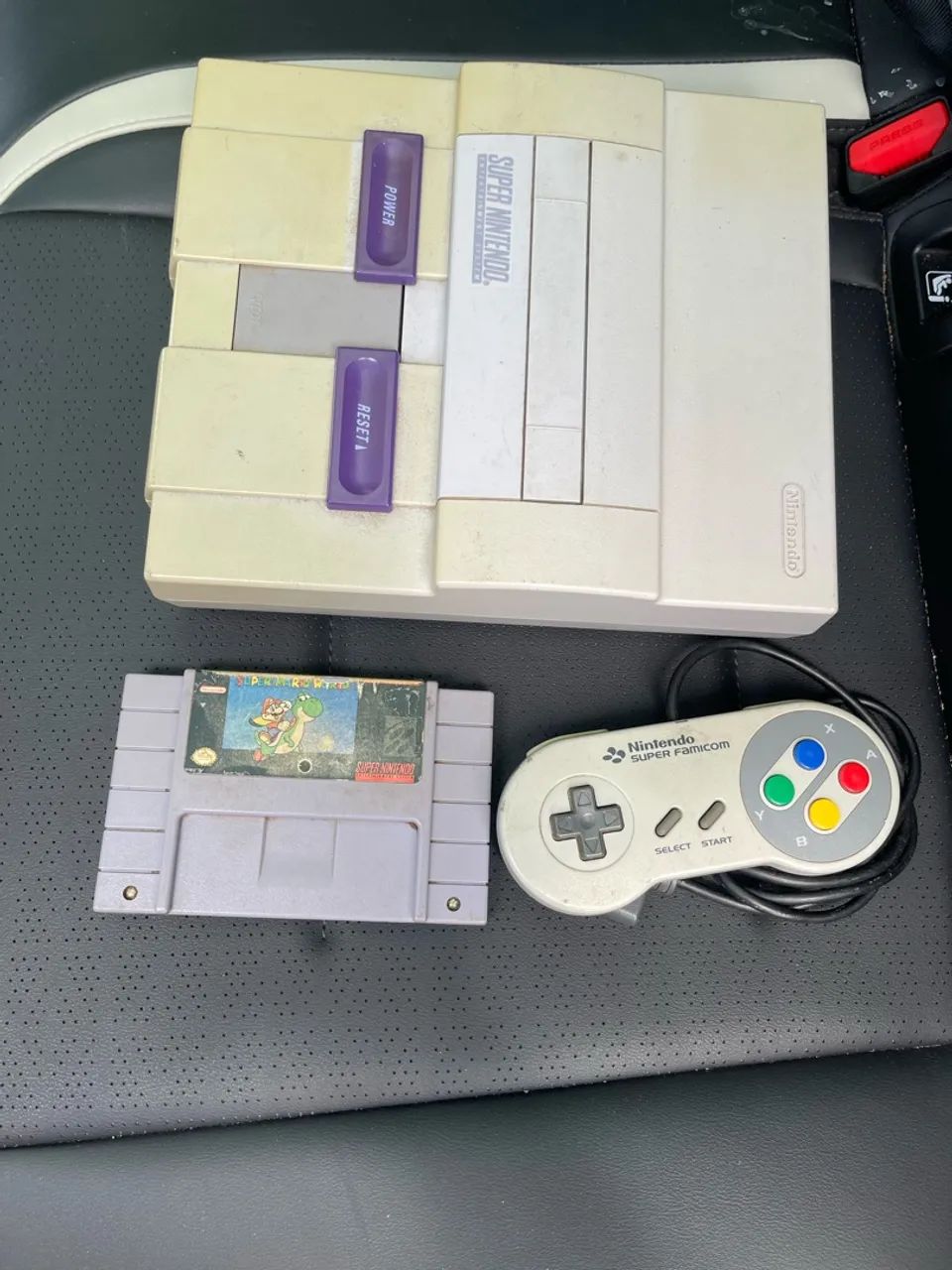 Super Nintendo com Mario World  - Foto 3
