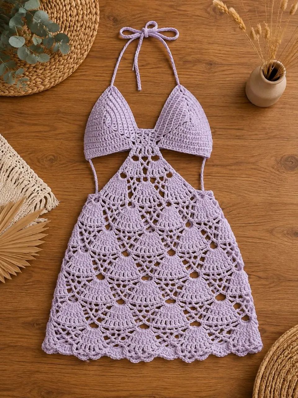 Vestido de crochê  - Foto 2