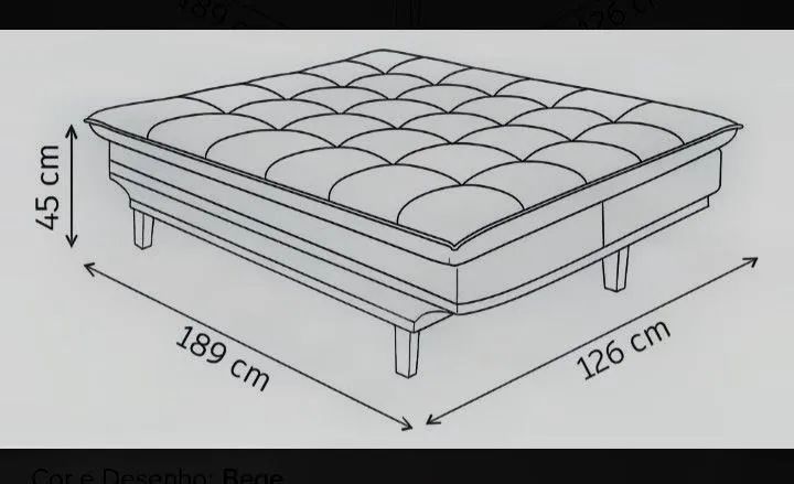 Sofá cama 3 lugares  - Foto 5
