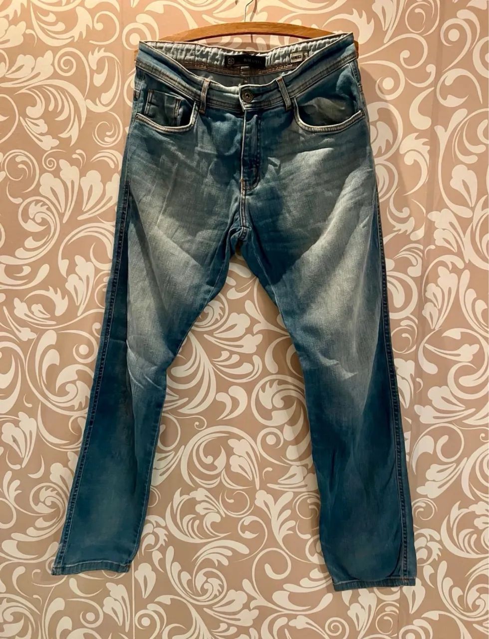 Calça jeans masculina TAM 38 - Foto 2