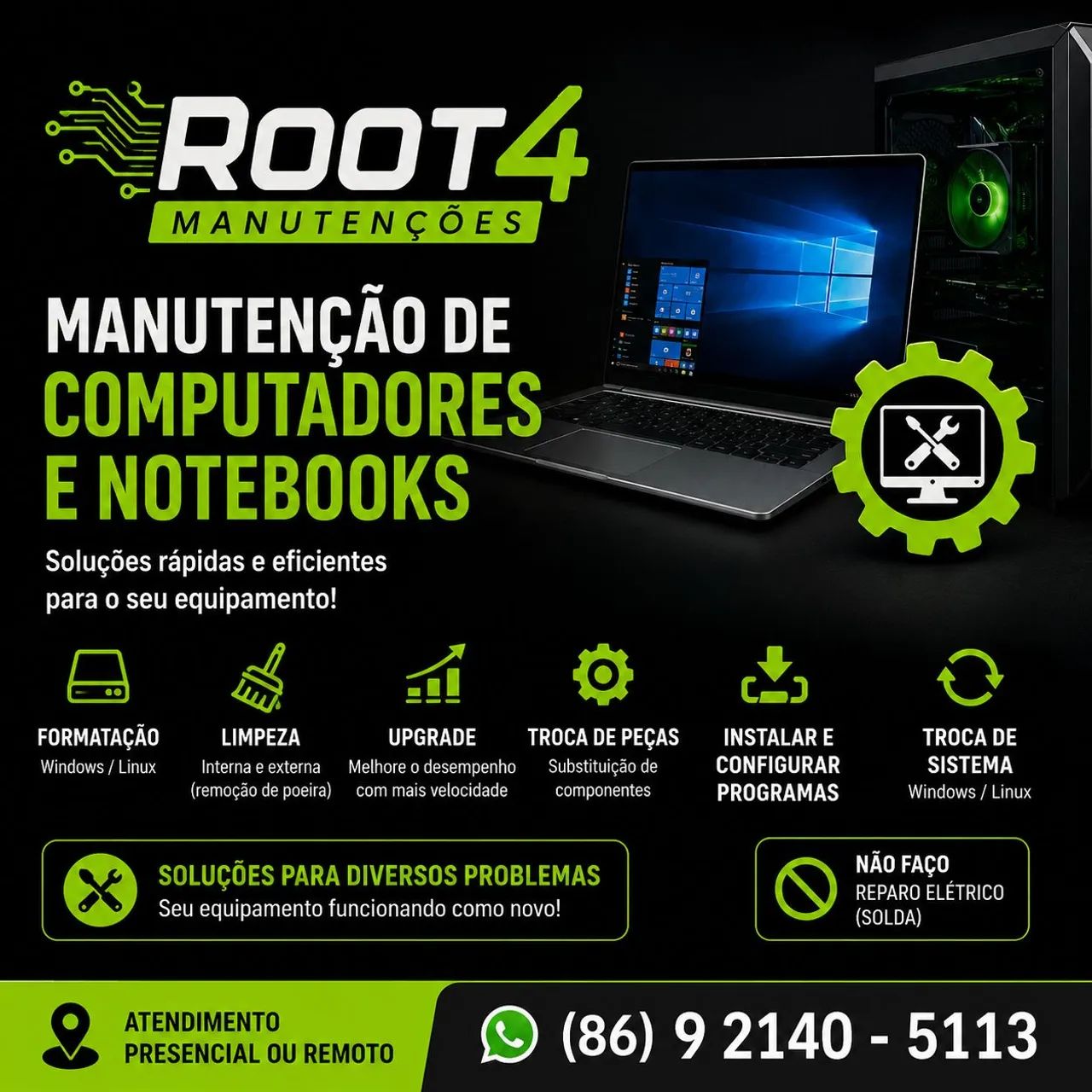 Manutenção de computadores